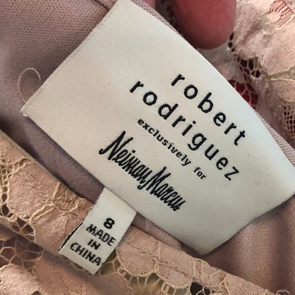 ROBERT RODRIGUEZ for Neiman Marcus Lace Ombre Sheath Dress - Picture 2 of 8